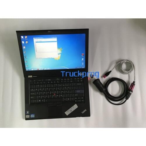 CF19 Laptop for Liebherr Diagnostic Deutsch Cable Crane Excavator Diagnostic Tool Whole Set