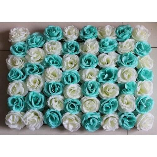 SPR EMS Free (Tiffany ivory) Artificial rose wedding flower wall wedding backdrop lawn/pillar market decoration