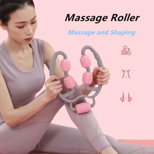 Leg Massager Cellulite Massager Calf Massager Foot Massager for Neck Legs Massage Roller Slimming Roller Massager for Body