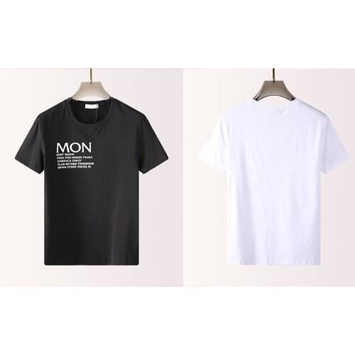 MON T Shirt Maple Leaf Printed Casual Summer Fashion Cool men T-shirt 6009