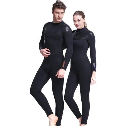 3MM/5MM Professional Neoprene Wetsuit Men Women Scuba Diving Thermal Winter Warm Wetsuits Full Suit Swimming Surfing Equipment