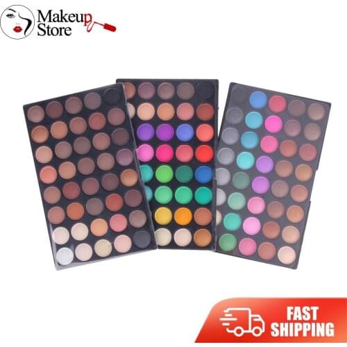120 Colors Eyeshadow Highlight Palette Cosmetic Matte Professional Makeup Eye Cosmetic Tools