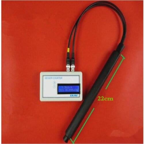 Portable Handle Geiger Counter GMJ3 Assembled Nuclear Radiation Detector With Miller GM Tube Gamma Beta X Ray
