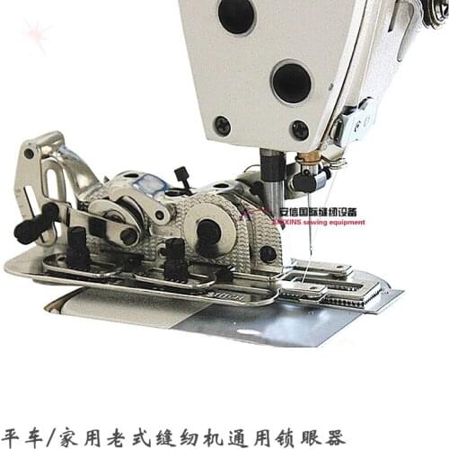 Industrial sewing machine computer buttonhole button flat eye machine keyhole device vintage sewing general purpose