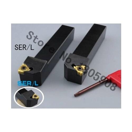 SER1212H16 12*12*100MMExternal Thread Turning Tool Lathe Cutting Tools CNC Turning Lathe Machine Tools Turning Tool Holder