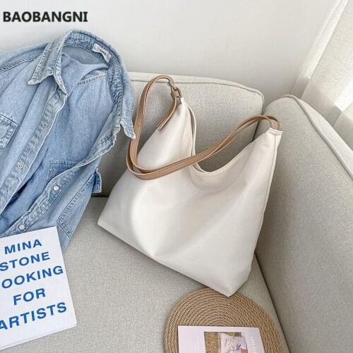Tote Shoulder Bags For Women New Girls Summer Bags Big White Black Fashion Messenger Crossbody Female Bag