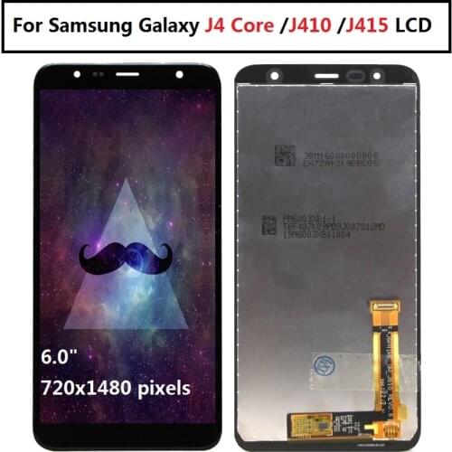 For Samsung Galaxy J4 Core LCD Display Screen with Touch Screen Digitizer Assembly Replace For samsung j410 j415 LCD