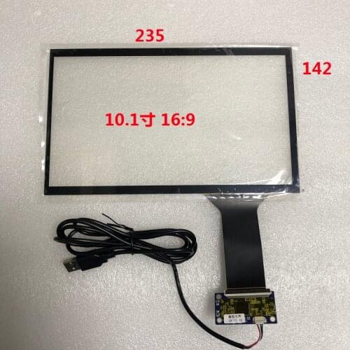 10.1 inch 16:9 USB capacitive touch screen digitizer 10 finger IIL 2511 Raspberry Pi PC DIY touch monitor