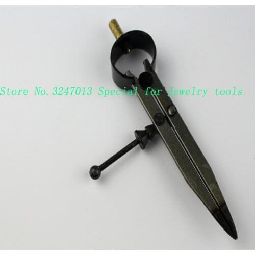 4" Compass divider Metal Precision Spring Dividers Calipersdrawing Jewelry Tools
