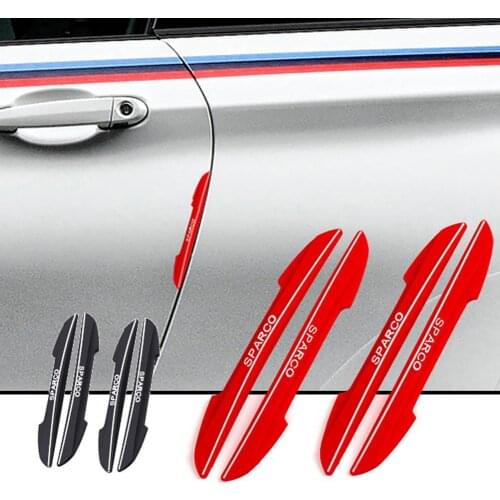 80% Dropshipping!!4Pcs/Set Car Door Edge Trim Anti-scratch Guard Protection Decor Strip Sticker
