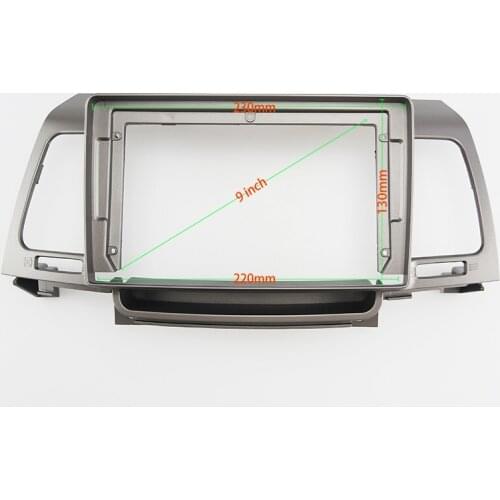 9 inch Fasxia Car Audio Frame Car Radio Fascia,gps navigation fascia panel is suitable 2007-2008 KIA OPIRUS