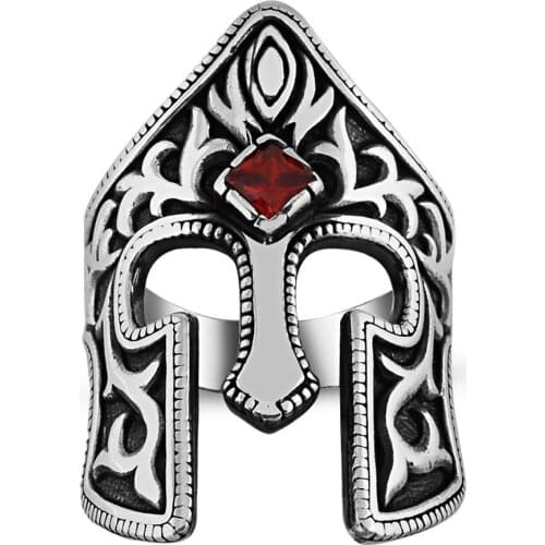 925 sterling Silver Helmet Ring