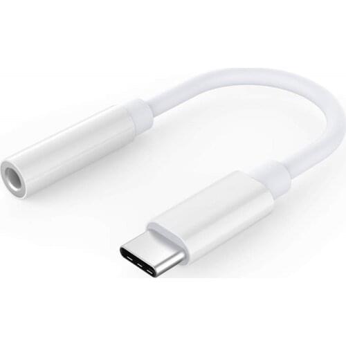 Audio Adapter Type C Male To 3.5mm Jack Female Headphone Speaker Microphone Audio Aux Cable for Huawei P20 P30 Pro Oneplus