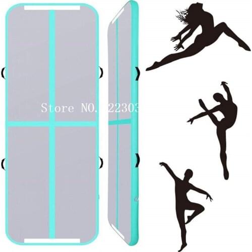 Free Shpping Inflatable Gymnastics Airtrack Tumbling Air Track Floor Trampoline for Home Use/Training/Beach/Cheerleading