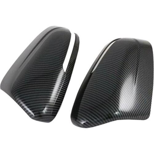 Side Mirror Cover for Hyundai Creta Ix25 2020 Car Rearview Mirror Cover Trim Cap Carbon Fiber Exterior Accessories