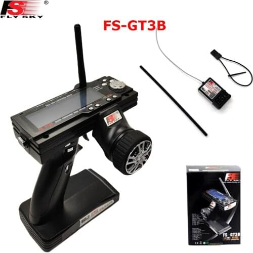 FlySky FS-GT3B 2.4G 3CH Gun RC SystemTransmitter Controller remote control With GR3E Receiver