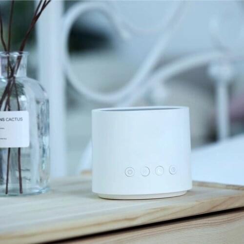 Sleep Instrument Mini USB Charge White Music Desktop Smart Timing Night High Quality Sleep Aid Memory Function Sleep Instrument