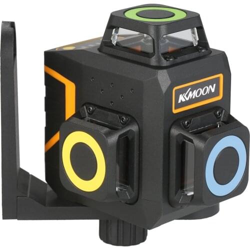 KKmoon Green Laser Beam Level Meter 3x360° Laser Level Line Laser 12-line Green Light Self-Leveling Laser Level Meter Cross Line
