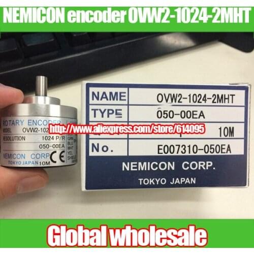 1pcs NEW NEMICON encoder OVW2-1024-2MHT / 1024 line 1024P / R economic NEMICON encoder