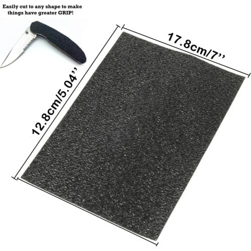 Non-slip Grips Material Sheet Rubber Texture Grip Wrap Tape Gun Pistol Skateboard Phone Computer Knives Cutters Tool Stickers