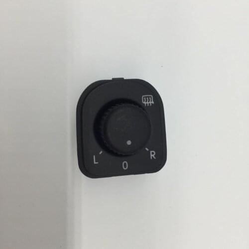 For VW Golf 5 6 Jetta MK5 MK6 Wing Mirror Adjustment Switch Exterior RearView Adjust Knob Heating Function 1K0 959 565 K
