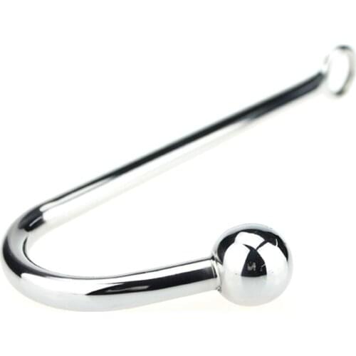 Sex Shop Stainless Steel Anal Vagina Hook Plug Ball Beads Stimulating Massage Flirt Within Temptation Adult Erotic Toys Dildo SM