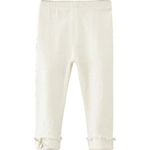 Baby Girl Pants Spring New Arrival Leggings for Girls 2020 Spring Elastic Waist Toddler Baby Skinny Pants 1 2 3 4 Y Child Pants