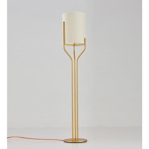 Modern Cloth Lamp Cover Metal Floor Lamps Luxury For Bedroom floor lamps for living room