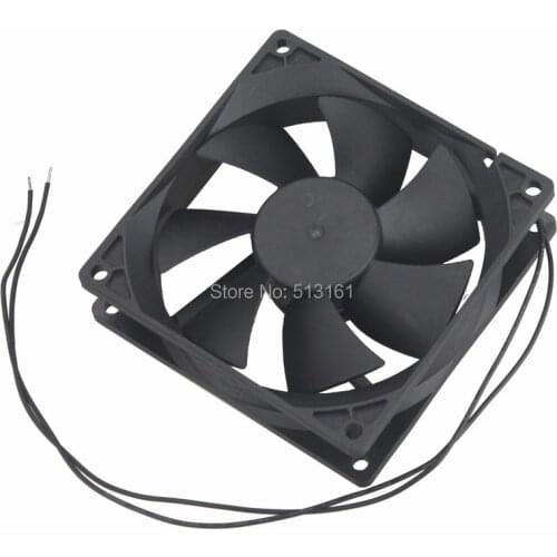 100 Pieces Gdstime EC Fan 90mm 92mm Big Airflow 2300RPM AC 110V 120V 220V 240V Cooling Cooler Fan Ball Bearing