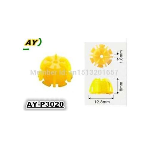 200pieces/set TOP FEED MPI fuel injector repair kits of insulation cap ,plastic parts(AY-P3020, 12.8*1.8*8mm)