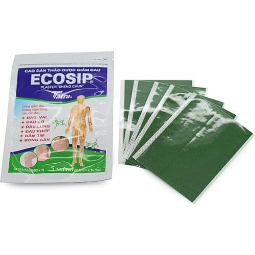 100pc 50Pcs 5pc ECOSIP Treatment Osteoarthritis Bone Hyperplasia Omarthritis Rheumatalgia Spondylosis Paste Pain Relieving Patch