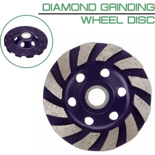 4" 100mm 1pcs Diamond Grinding Wheel Disc Bowl Shape Grinding Cup Stone Concrete Granite Ceramic Cutting Disc Piece Power Tools