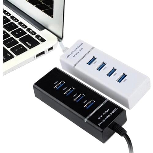 Fast Speed 4 Port USB 3.0 HUB Multi Splitter Expansion Desktop HUB USB Port PC Splitter Adapter 4 Laptop 3.0 Multi High-Spe C1B4