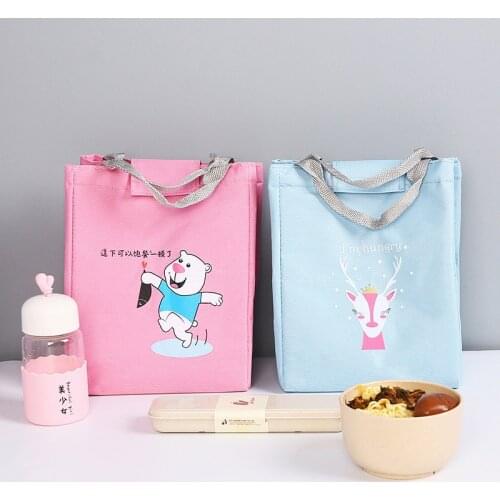 Insulation Thicken Lunch Box Tote Bag Rice Aluminum Foil Insulation Bag Large Rice Bag Lunch Box Bag Baby Food Insulation Bag