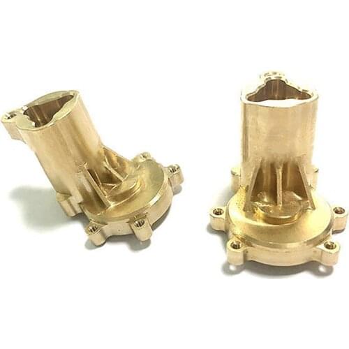 Brass Rear Axle Portal Housing Outer Cover Set for 1/10 Redcat Gen8 RC Crawler Upgrade Parts