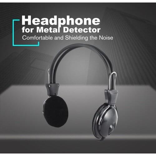 Headphone Earphone for GF2 T2 FS2 Metal Tester Gold Detector Treasure Hunter Underground Scanner Accessories Parts No Noise