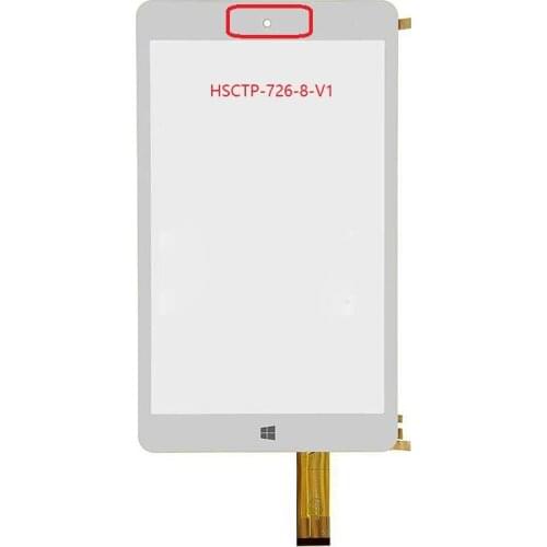 New 8'' inch Digitizer Touch Screen Panel glass HSCTP-726-8-V1 HSCTP-489-8 Free Shipping
