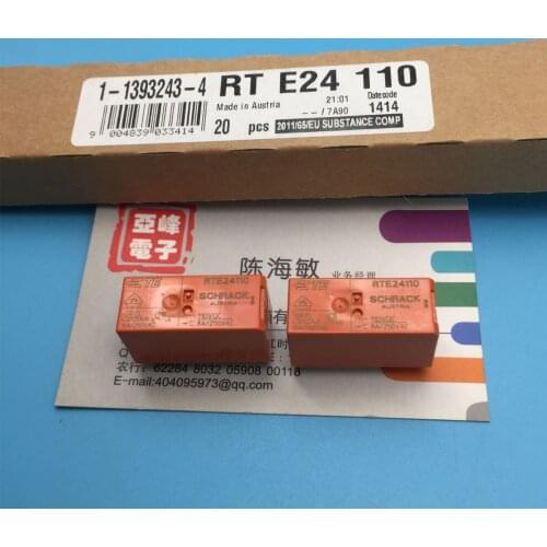 Original RTE24110 8pin 8A relays