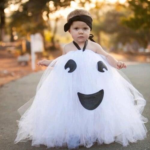 Girls Princess Dress Kids Halloween Party Tulle Dresses Stage Costume Dance Gauze Mesh Suspender Dress