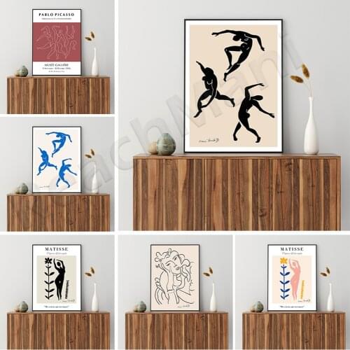 Matisse Poster, Black Matisse Art Print, Matisse Wall Art, Matisse Dancers Print, Matisse Print, Matisse Decor