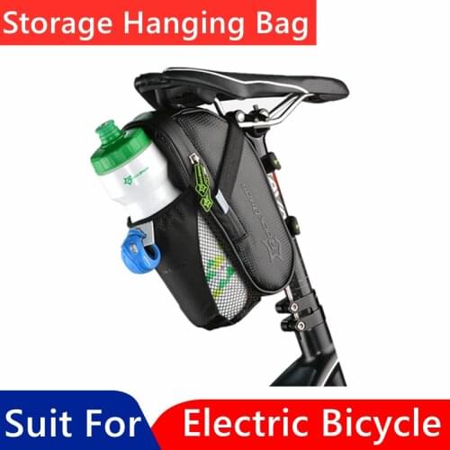 Storage package cup tools hanging bag touch screen for Qicycle electric bicycle or other ebike