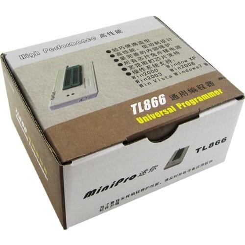1PCS TL866II TL866 2018 October Updated MiniPro Universal Programmer High Performance 100% New