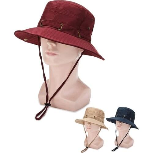 Outdoor Fishermans Hat Leisure Travel Run Fishing Sunshade Sunscreen Mountaineering Men And Women Hiking Hunting