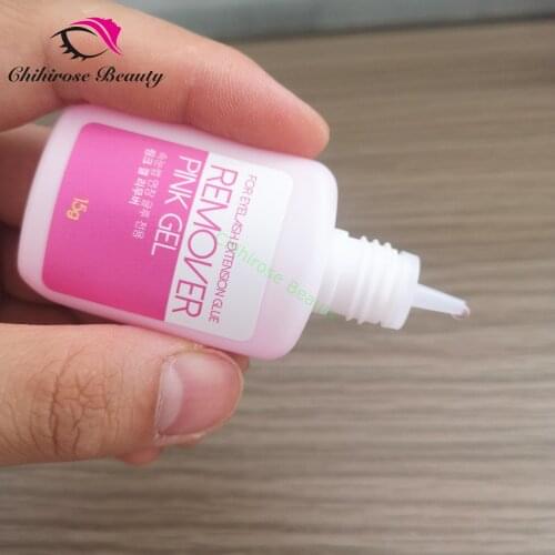 10pcs Korea SKY Pink Gel Remover For Eyelash and Eyebrow Extensions Glue 15g eyelash extensions glue remover