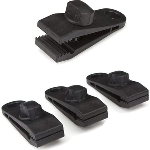 OOTDTY 10pcs Tarp Clips, Heavy Duty Thumb Screw, Tarp Clamps Lock Grip Tent Clamps