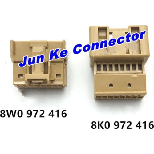 16Pin Car parking reversing radar seat adjustment switch plug with terminals for Volkswagen Audi 8W0 972 416 8K0 972 416