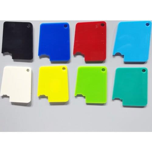 Automotive sheet metal rubber wire scraper door edge adhesive shaping scraper manual tool 8-piece