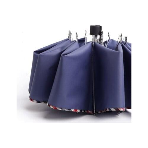 [TB02]Oversized umbrella folding rain and rain umbrella sun protection UV umbrella parasol umbrella men and women