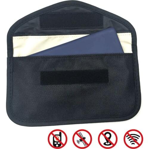 Signal Blocking Bag Car Fob Signal Blocker Faraday Bag Signal Blocking Bag Shielding Pouch Wallet Case for Car Key