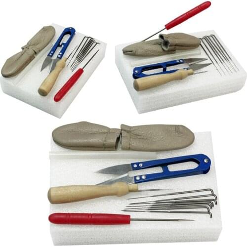 JX-LCLYL Felting Needles Starter Kit Wool Felt Tool DIY Craft Mat + Needles + Accessories